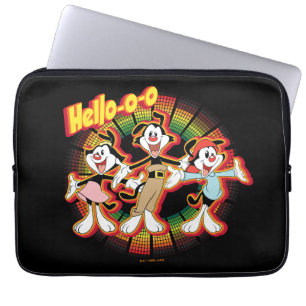 Animaniacs   Hello-o-o Retro Equalizer Graphic Laptopschutzhülle