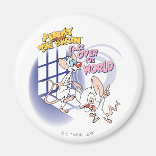 Animaniacs   Übernehmen Sie die Weltgrafik Magnet