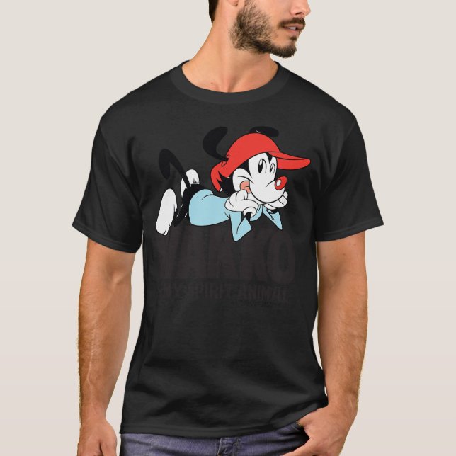 Animaniacs Wakko is My Spirit Animal T-Shirt (Vorderseite)