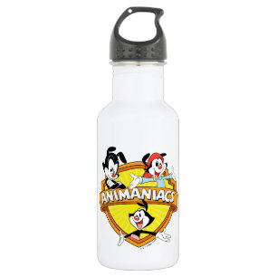 Animaniacs   Warner Brothers & Sister WB Shield Edelstahlflasche