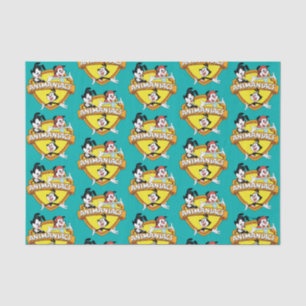 Animaniacs Warner Brothers & Sister WB Shield Seidenpapier