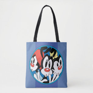 Animaniacs Warner Siblings Circle Graphic