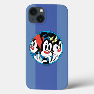 Animaniacs   Warner Siblings Circle Graphic Case-Mate iPhone Hülle