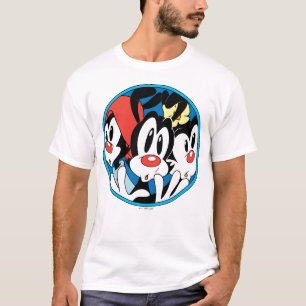 Animaniacs   Warner Siblings Circle Graphic T-Shirt