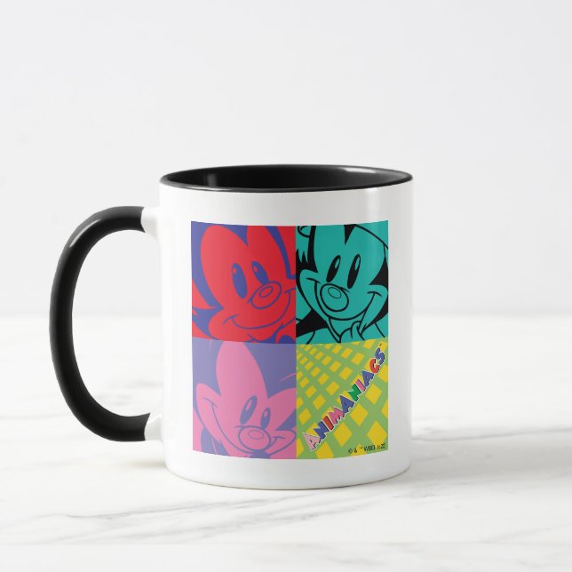 Animaniacs | Warner Siblings Pop Art Graphic Tasse (Links)