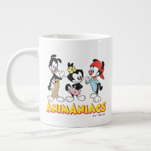 Animaniacs   Yakko, Dot und Wakko Stehend Jumbo-Tasse