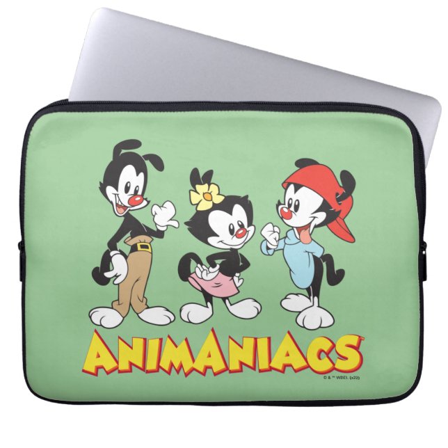 Animaniacs | Yakko, Dot und Wakko Stehend Laptopschutzhülle (Vorderseite)