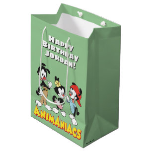 Animaniacs   Yakko, Dot und Wakko Stehend Mittlere Geschenktüte