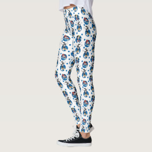 Animaniacs   Yakko, Wakko & Dot Circle Pattern Leggings