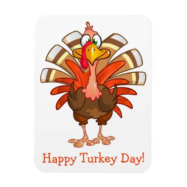 Animated Turkey Magnet (Vertikal)