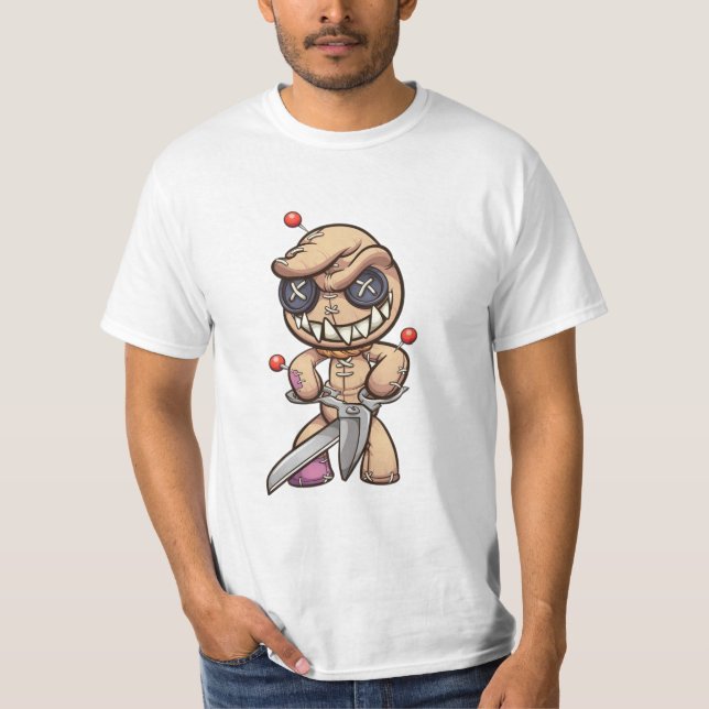 Animated Voodoo Doll T-Shirt (Vorderseite)