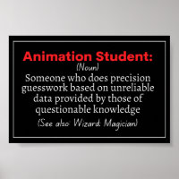 Animation Student lustige Definition