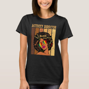 Animationsleiter Afro American Black Hist T-Shirt