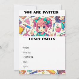 Animationsstudent Einladung