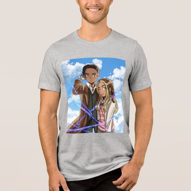 ANIMATISIERUNG Tri-Blend SHIRT (Vorderseite)