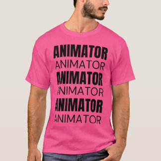 Animator-Design für Animatoren oder Ersteller mit T-Shirt