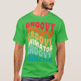 Animator Vintag Retro 60er 70er 80er Vibes T-Shirt