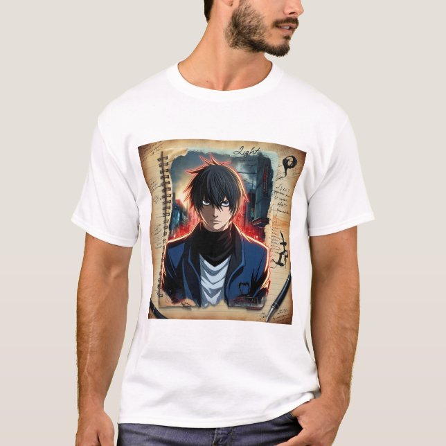 Anime-Allure: Tragen Sie Ihren Lieblingscharakter T-Shirt (Vorderseite)