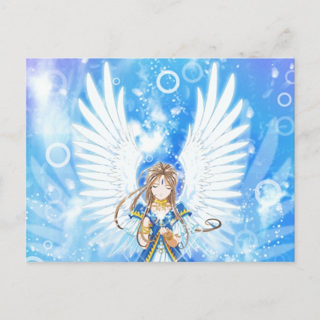 Anime Angel Postcard Postkarte (Vorderseite)