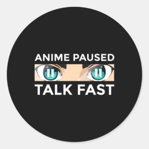 Anime Art for Men Women Teen Girls Anime Merch Ani Runder Aufkleber