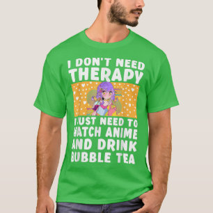 Anime Art for Teen Girls Frauen Merch Bubble Tee