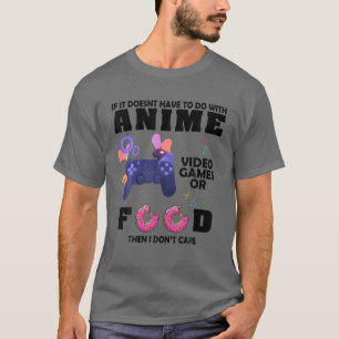 Anime Art for women Men Teen Girls Anime Merch Ani T-Shirt