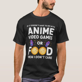 Anime Art for women Men Teen Girls Anime Merch Ani T-Shirt