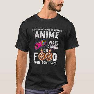 Anime Art for women Men Teen Girls Anime Merch Ani T-Shirt