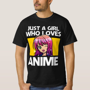 Anime Art For Women Teen Girls Anime Merch Girl An T-Shirt