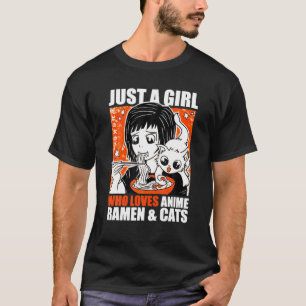 Anime Art for women Teen Girls Japanisch Anime Lie T-Shirt