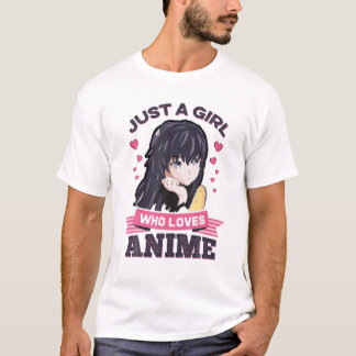 Anime Art for women Teen Girls Men Anime Merch Ani T-Shirt