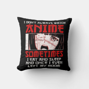 Anime Art Lover für Mädchen Frauen Jungen Niedlich Kissen