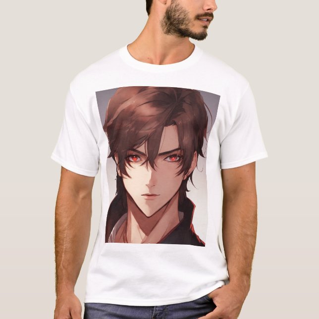 "Anime Attitude Vibes T - Shirt (Vorderseite)