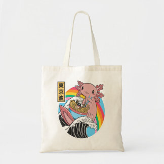 Anime Axolotl Waifu, die Anime-Ramen und Skizzen l Tragetasche