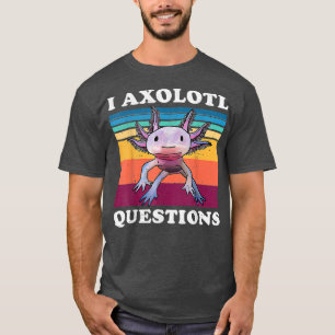 Anime Axolotl Waifu, Liebe Anime Ramen und Sketc T-Shirt