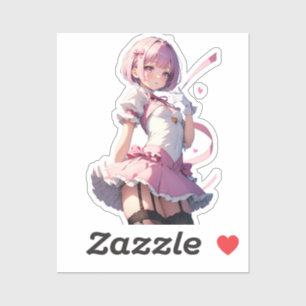 Anime Beauty Aufkleber