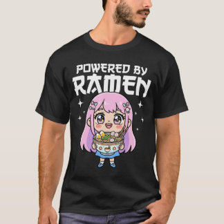 ANIME - BETRIEBEN MIT RAMEN T-Shirt