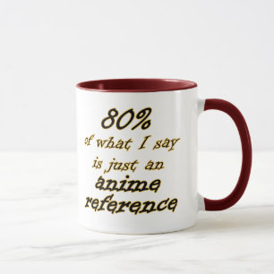 Anime-Bezugswitz-Tassen Tasse