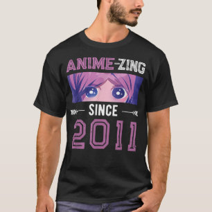 Anime Birthday 10. 11. Geburtstag Phantastisch sei T-Shirt