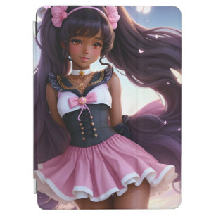 Anime Black Female Character Animecore iPad Air Hülle