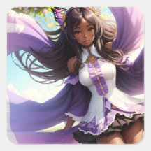 Anime Black Girl Lila Animecore