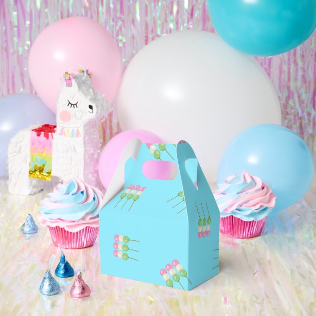 Anime Blue Pastel Dango Gevor Box Geschenkschachtel (Party)