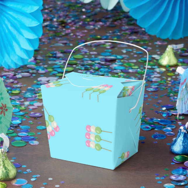 Anime Blue Pastel Dango Start Favor Box Geschenkschachtel (Party)