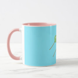 Anime Blue Pastel Dango Tasse