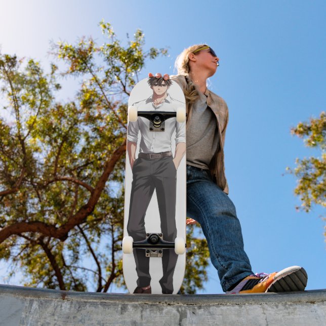 Anime Boy Handsome Ikemen Skateboard (Außenbereich 1)