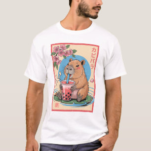 Anime Capybara Graphic T-Shirts Kawaii Japanischer