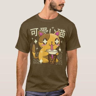 Anime Cat Bubble Tee Japanisch Egirl Kawaii Kleidu