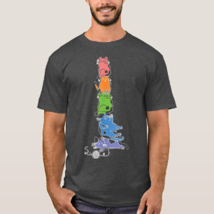 Anime Cat - Niedlich Kawaii Cat Ramen Noodle Anime T-Shirt