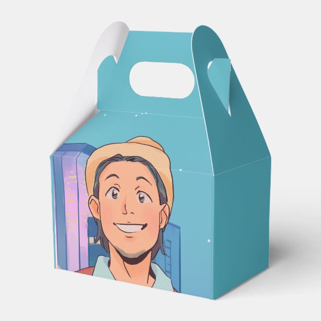 ANIME CHARACTER GESCHENKSCHACHTEL (Vorderseite)