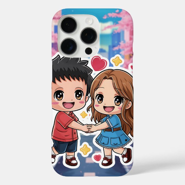 Anime Character Phone Case Design (Rückseite)